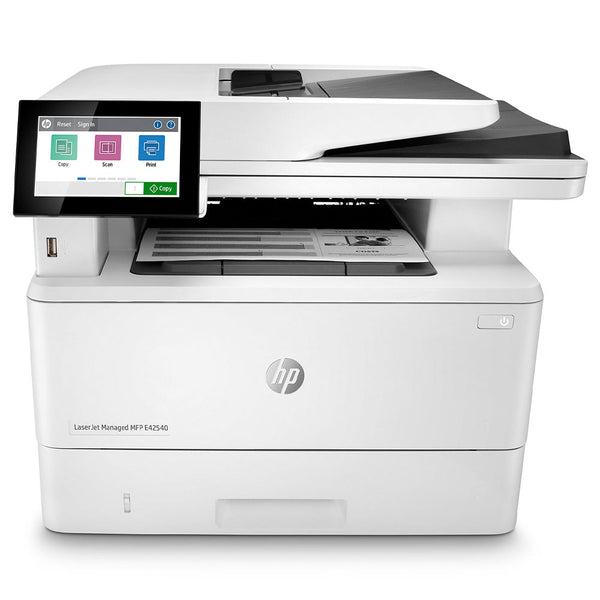 HP 3PZ75A Impresora Multifuncional HP LaserJet Managed E42540f blanco y negro