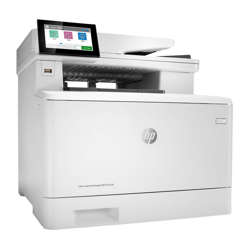 HP 3QA75A Impresora Multifuncional HP LaserJet Managed E47528f a color