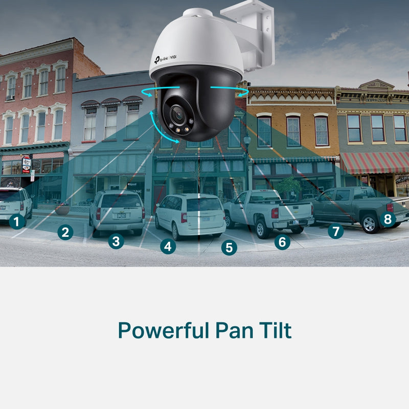 TP-LINK VIGI C540 4mm Cámara de seguridad IP PoE 4MP 2K+ PT 360º