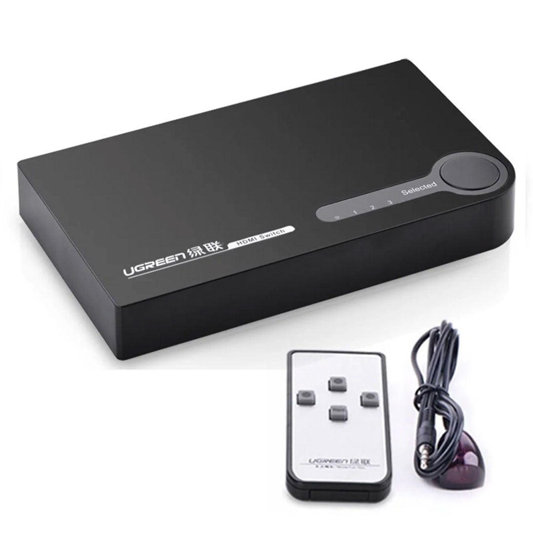 UGREEN 40234 Switch HDMI 4K 3 en 1