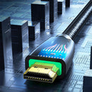 UGREEN 40409 Cabo HDMI 2.0 macho para macho trançado redondo de 1,5 m 4K a 60 Hz 18 Gbps com Ethernet compatível com TVs UHD, monitores e consoles de jogos