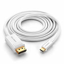 Cabo UGREEN MM139 40420 USB-C macho para Displayport macho 4K x 1,5M, branco