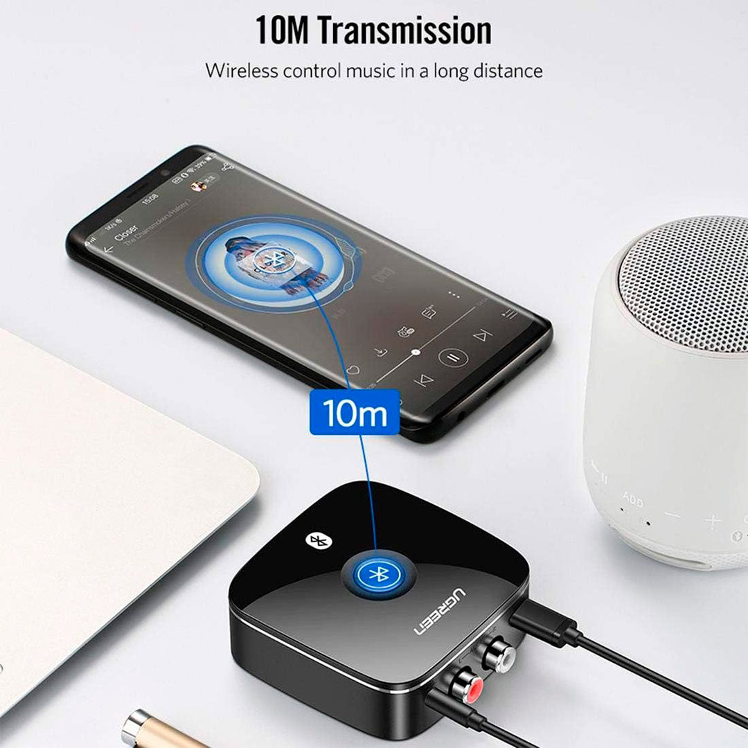 UGREEN CM106 40759 Adaptador de Receptor Bluetooth 5.1