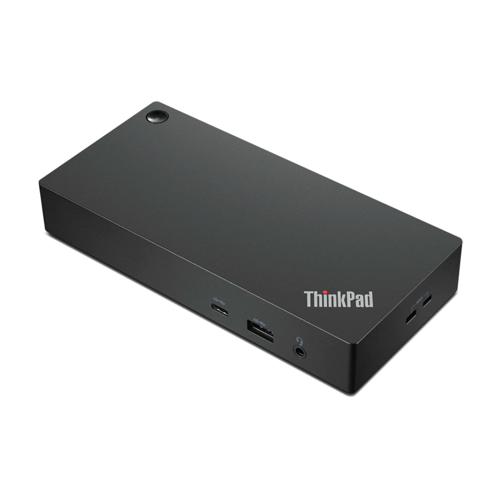 LENOVO ThinkPad 40AY0090US Base de Conexión Universal USB-C 3 Monitores 4K HDMI 2xDP