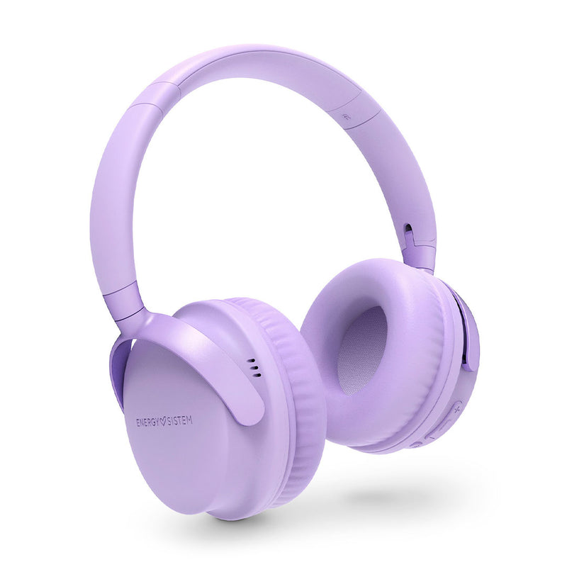 ENERGY SISTEM STYLE 3 LAVENDER (453054) Auriculares Bluetooth, Almohadillas extracómodas y diseño over-ear para el mejor aislamiento