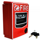 NUMENS 463-001-M Double-action addressable manual station with key