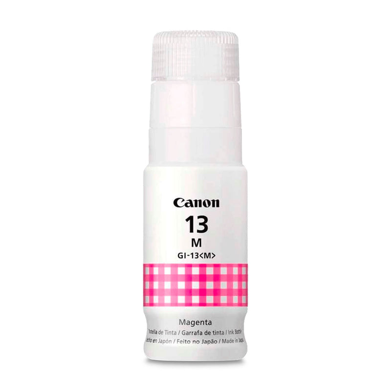 CANON 4669C001AA Botella de tinta Canon GI-13 Magenta 70ml, PIXMA G510 y G610