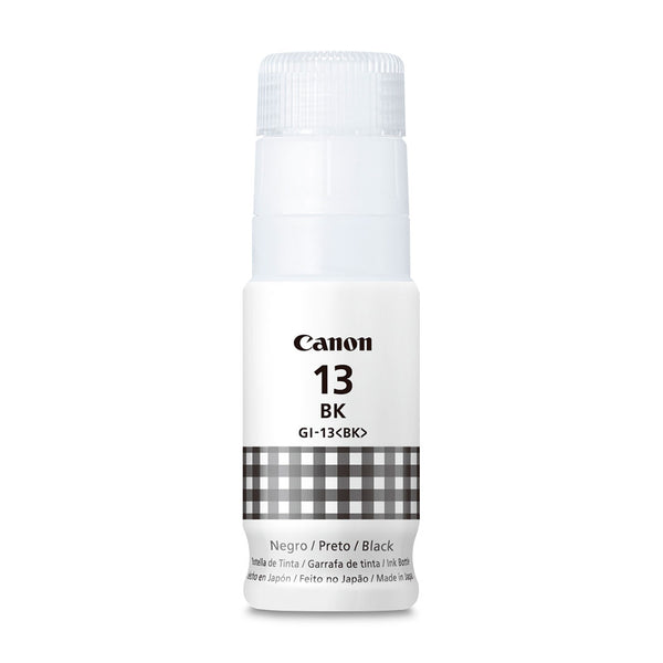 CANON 4695C001AA Botella de tinta Canon GI-13 Negro 70ml, PIXMA G510 y G610