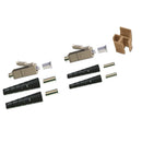 MMC 48MMCLCD Conector de FO multimodo dúplex UPC beige 900-ÁM/2mm/3mm