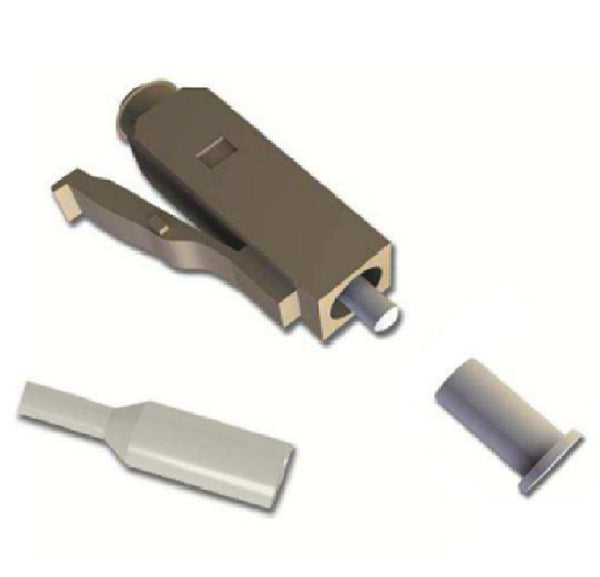 MMC 48MMCLCS Conector de FO multimodo simplex UPC beige 900-ÁM/2mm/3mm