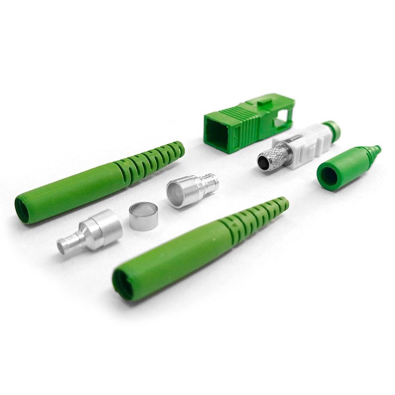 MMC 48SMCSCAS Conector de FO monomodo simplex APC 900-ÁM/2mm/3mm