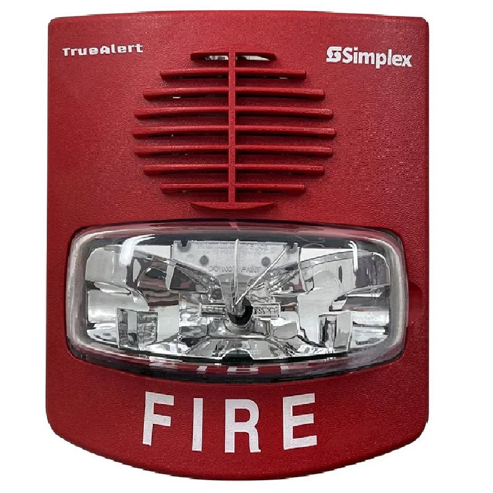 3127 Simplex SIMPLEX 4906-9127 Sirena con luz estrobo para pared 24v