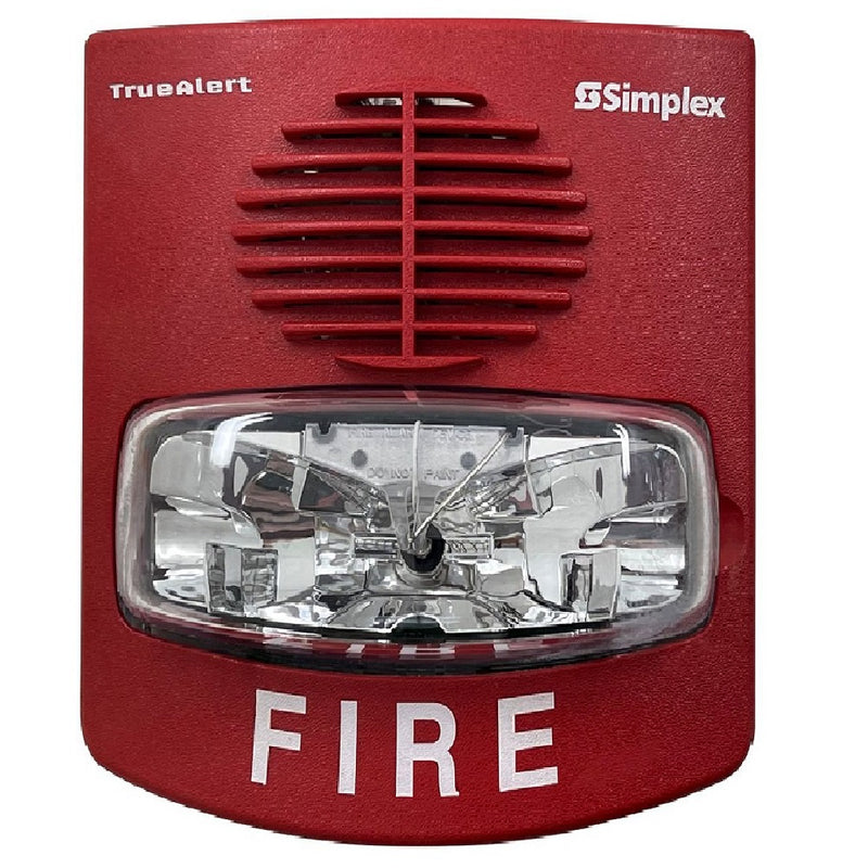 SIMPLEX 4906-9127 Sirena con  luz estrobo para pared 24v