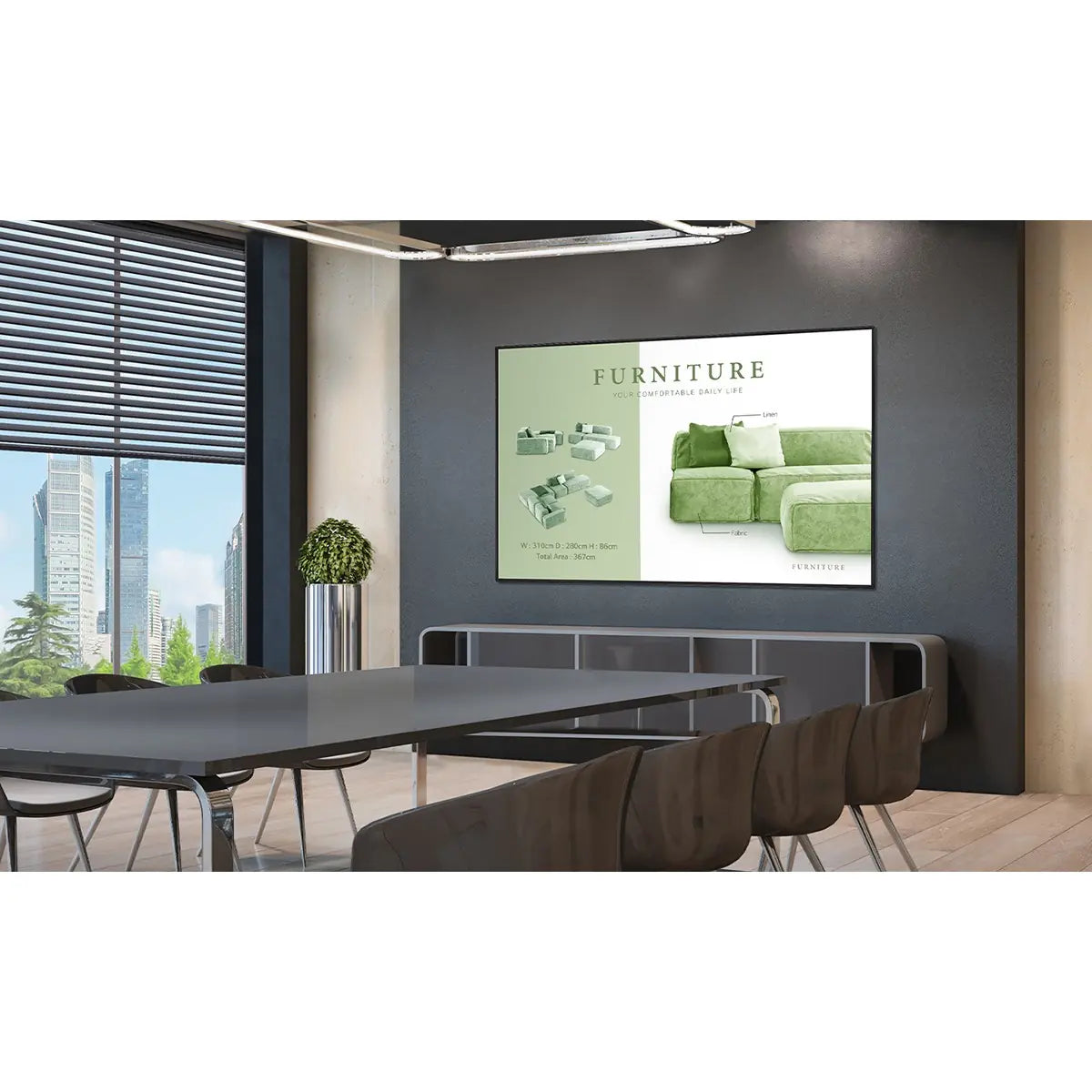 LG 49UM5N-H Monitor Digital Signage 49" UHD 3840x2160 IPS, HDMI, DP
