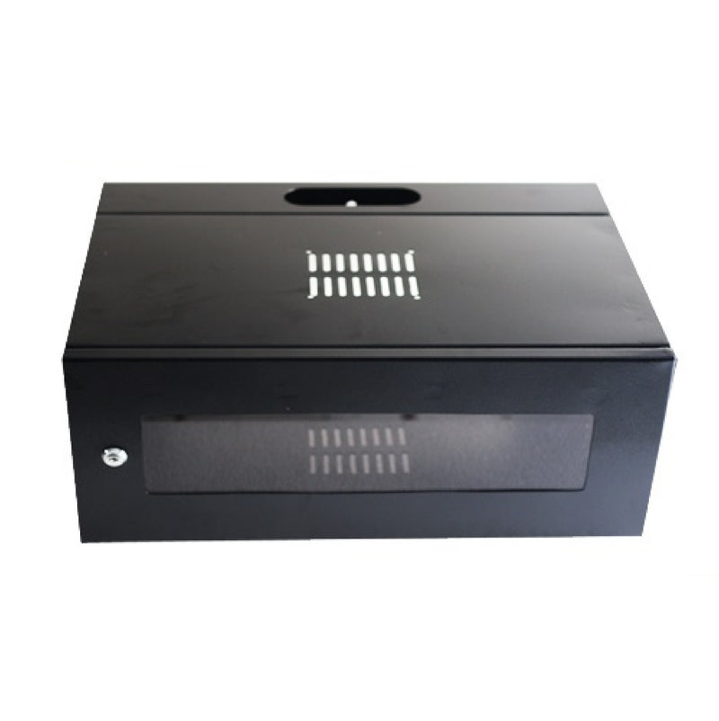 YUS 4RU-G3, Gabinete de montagem em parede padrão 4RU 24 (A) x 56 (L) x 41 cm (P)