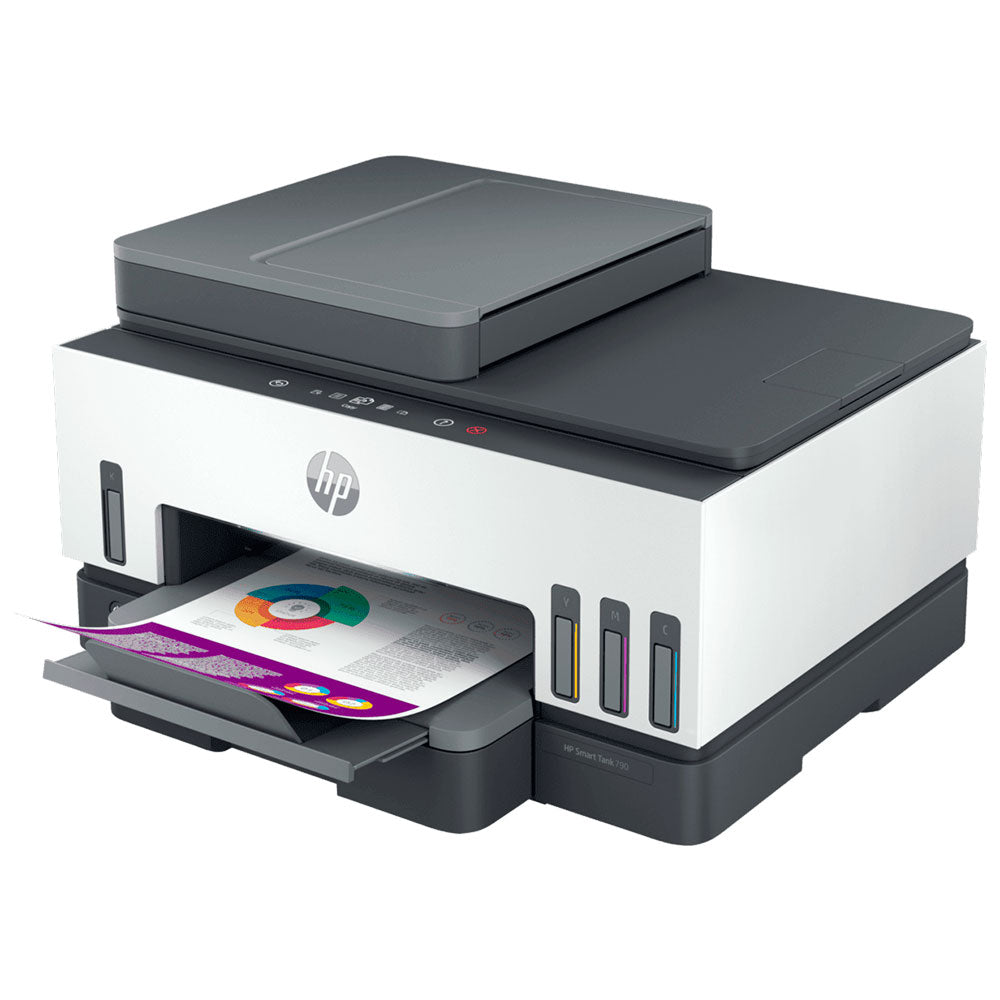 HP Smart Tank 790 Impresora multifuncional WIFI RED DUPLEX ADF Sistema continuo de tinta copia imprime escanea 4WF66A