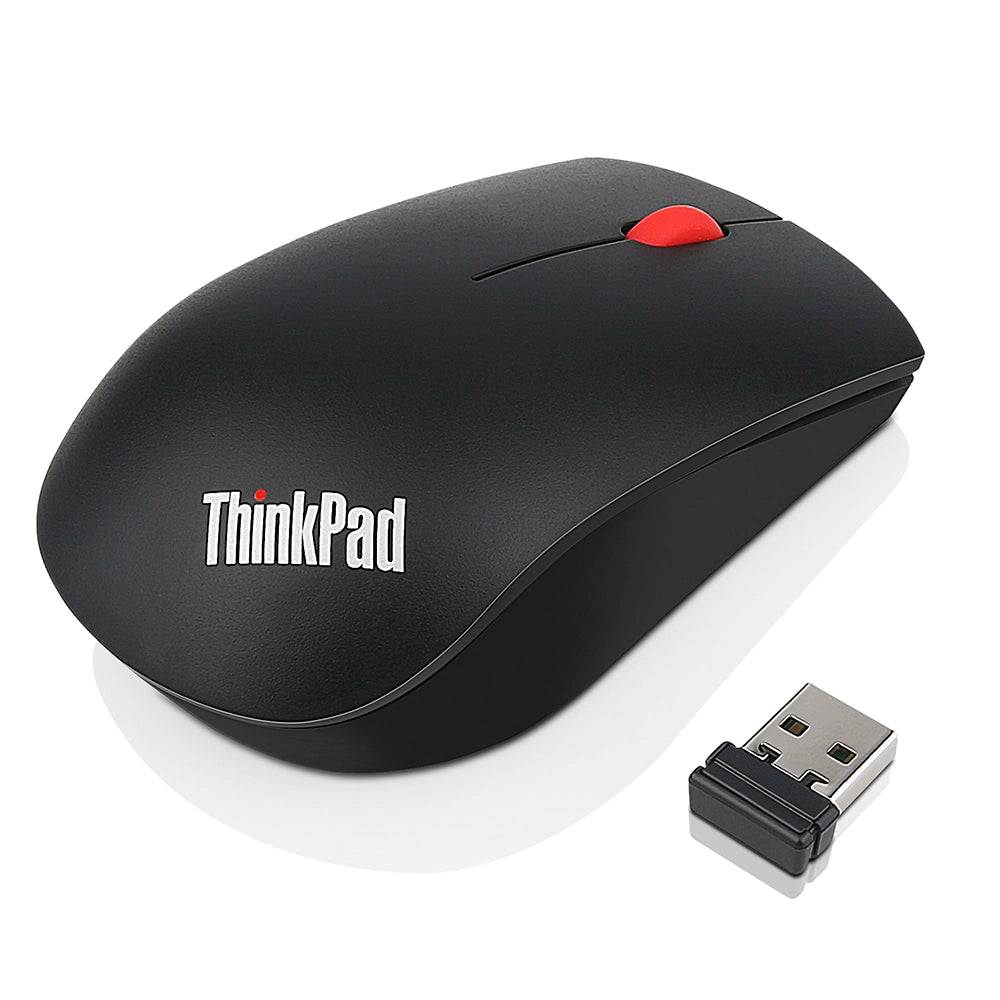 LENOVO ThinkPad Mouse Inalámbrico Ambidiestro Nano USB Sensor Óptico 1200 DPI Negro 4X30M56888
