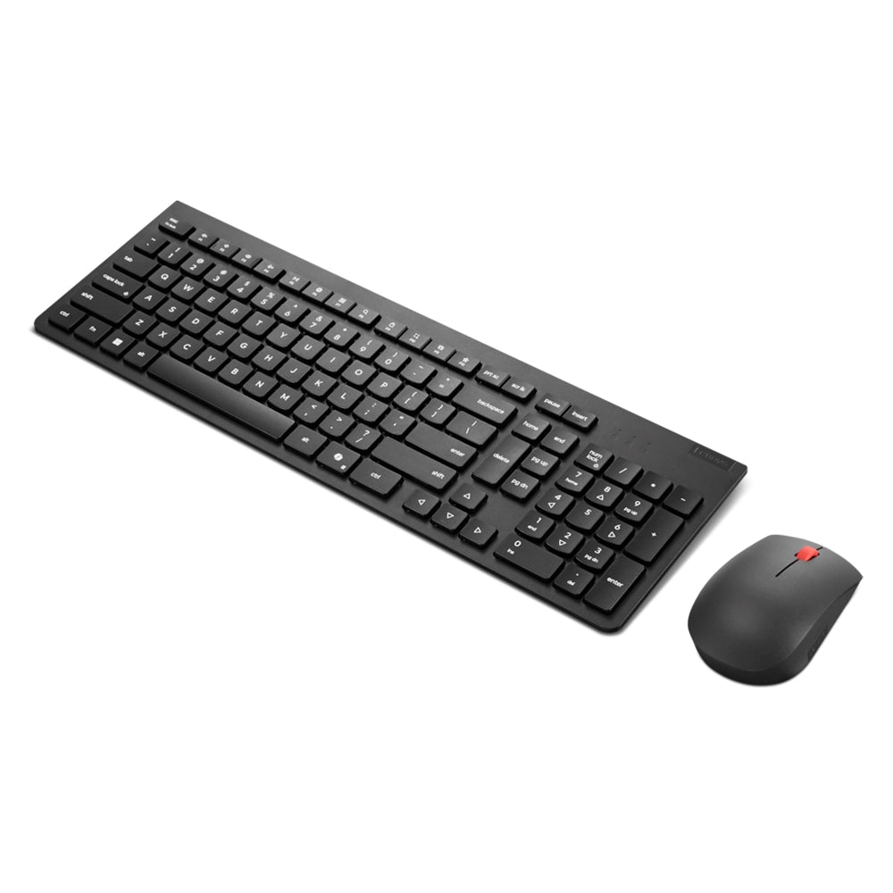 LENOVO Essential LA Spanish 171 Teclado + Mouse Inalámbrico Gen2 Sin Bateria Negro 4X31R64500