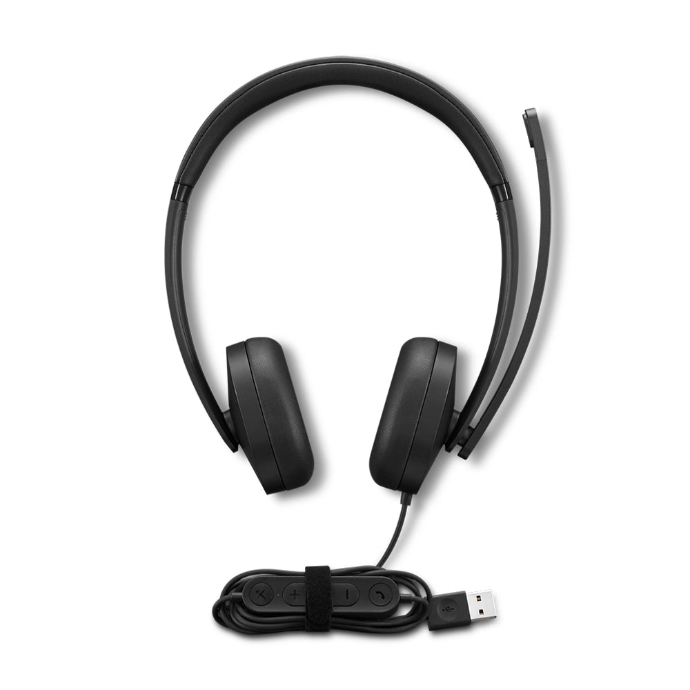 LENOVO Stereo Auriculares con Micrófono Gen 2 Interfaz USB-A Negro 4XD1P83425
