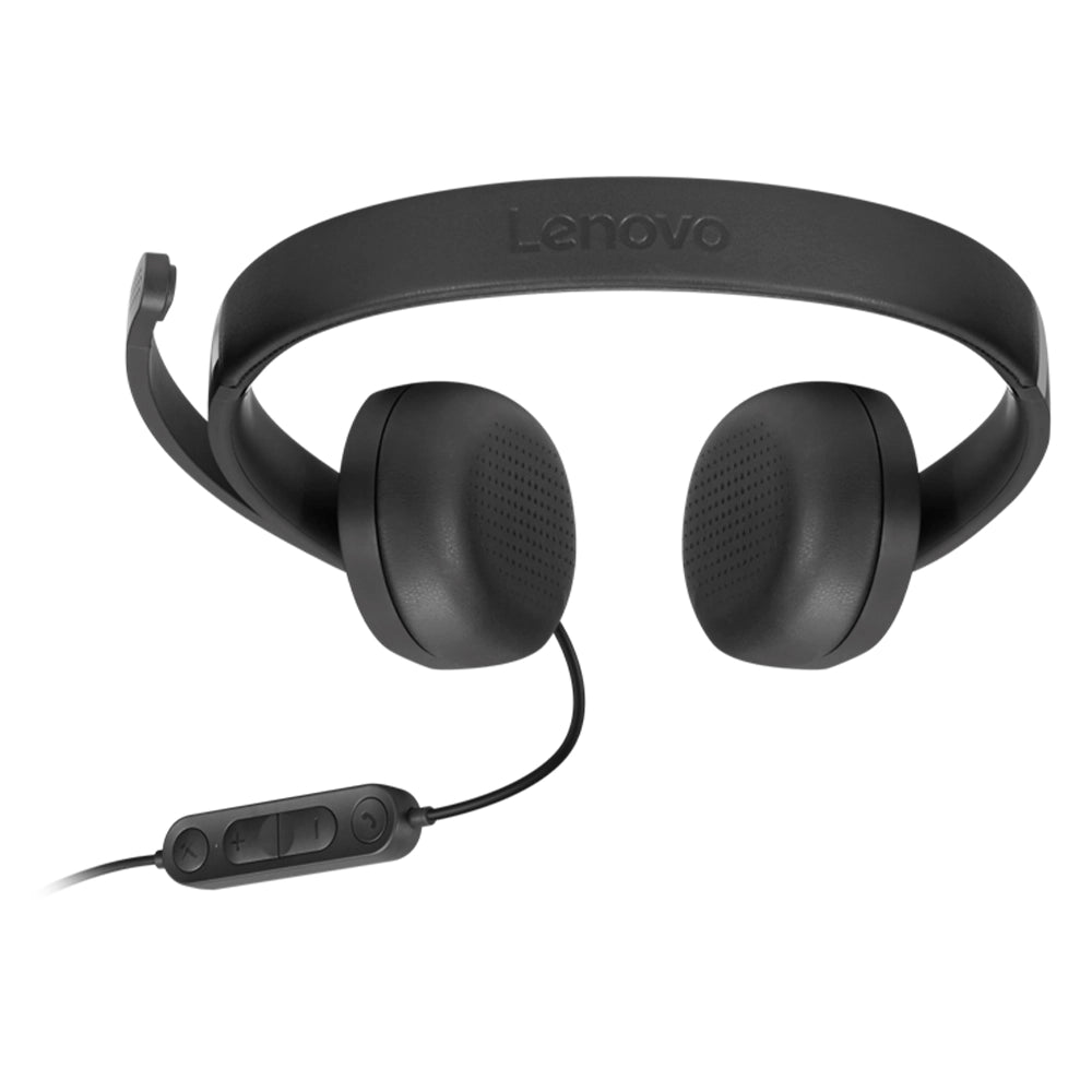 LENOVO Stereo Auriculares con Micrófono Gen 2 Interfaz USB-A Negro 4XD1P83425