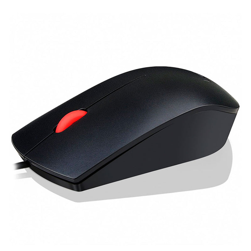 LENOVO ESSENTIAL Mouse óptico 1600 dpi, USB, Negro