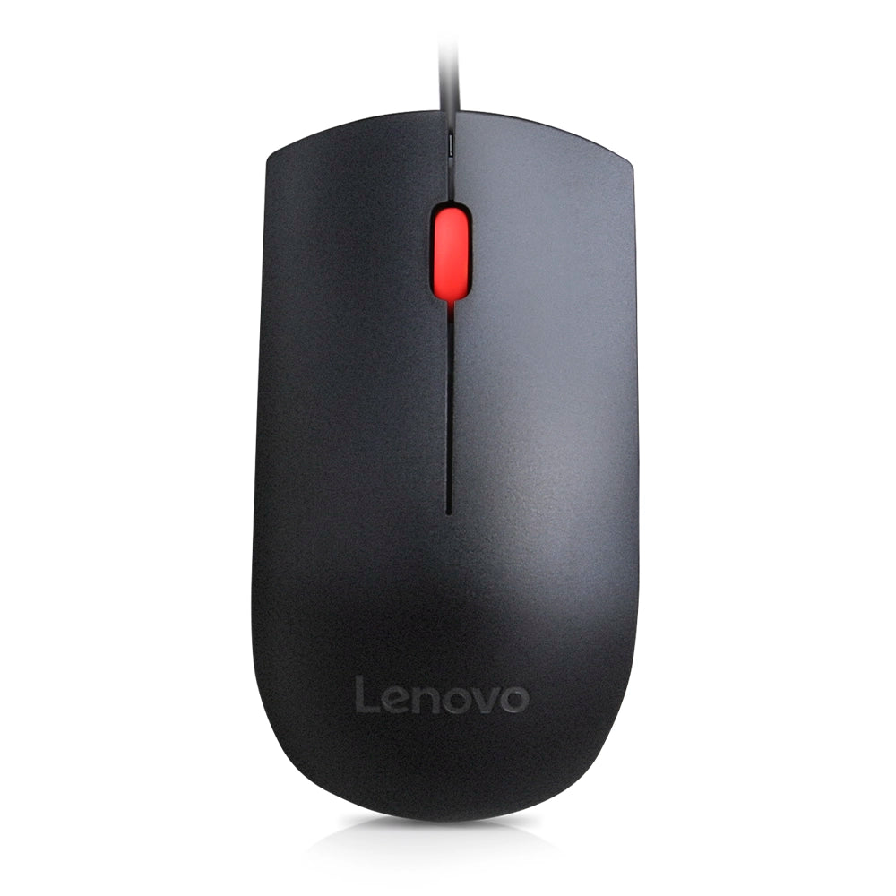 LENOVO Essential 4Y50R20863 Mouse Óptico Ambidiestro USB 1600 DPI Negro