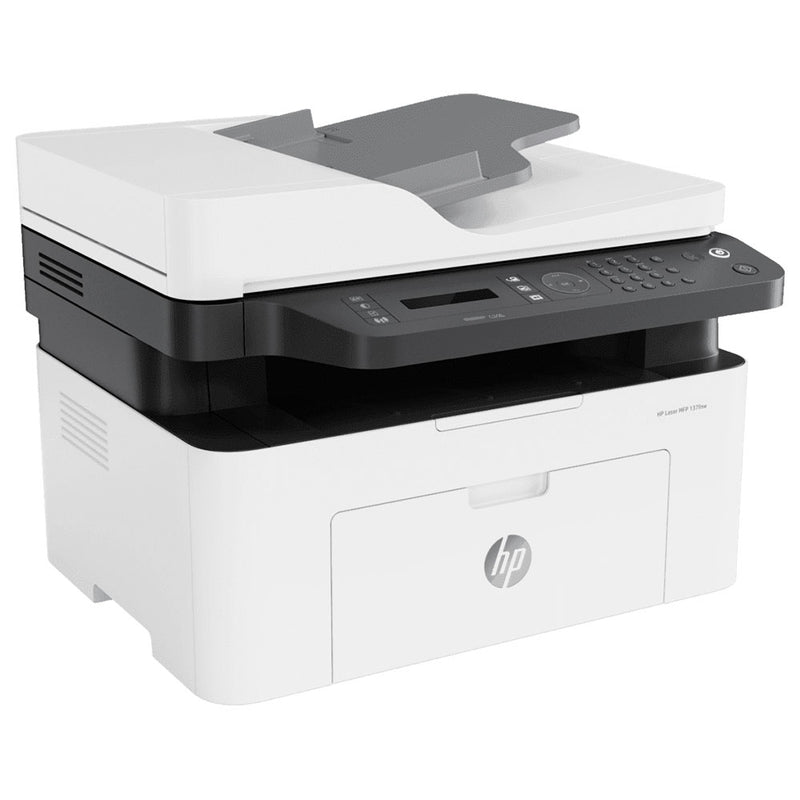 HP 4ZB84A Impresora Multifuncional HP LaserJet 137fnw blanco y negro