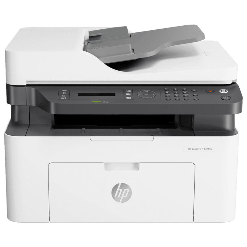 HP 4ZB84A Impresora Multifuncional HP LaserJet 137fnw blanco y negro