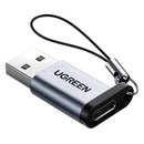Adaptador UGREEN US276 50533 USB-A 3.0 macho para USB-C fêmea