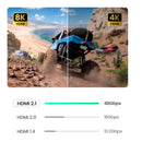 UGREEN CM500 50629 Adaptador USB C HUB multifuncional 4 em 1, 3x USB 3.2 Gen 1, HDMI 2.1 8K 30Hz, cinza