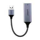 Adaptador de rede UGREEN CM209 50922 USB-C 3.0 para RJ45 Gigabit