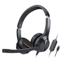 CREATIVE CHAT USB Audífono con micro USB-C con adaptador USB-A, Negro, 51EF0980AA000