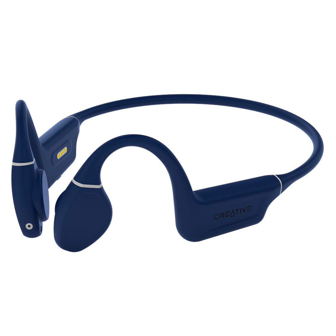 CREATIVE OUTLIER FREE PRO Auriculares inalámbricos de conducción ósea, Bluetooth® 5.3 10H, resistente al agua IPX8, Azul, 51EF1081AA000