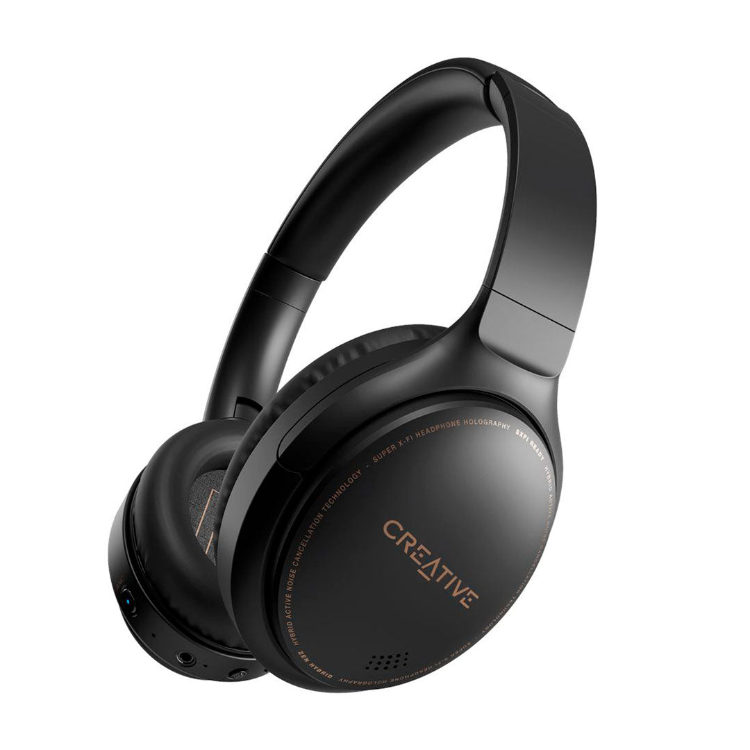 CREATIVE ZEN HYBRID Audífono inalámbrico Bluetooth con micro, 70H, carga USB-C, Negro, 51EF1220AA000
