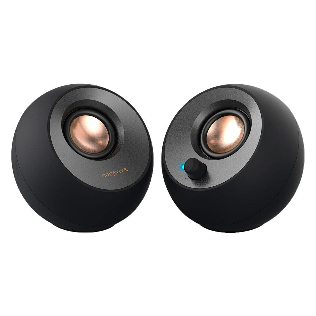 CREATIVE PEBBLE 2.0 Parlante 4.4W, 3.5mm, Negro, 51MF1680AA000