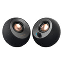 CREATIVE PEBBLE V2 Parlantes 8W, USB-C, Negro, 51MF1695AA000