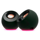 CREATIVE PEBBLE SE 2.0 Parlantes RGB 2.0 4.4W, USB-C, Negro, 51MF1680AA000