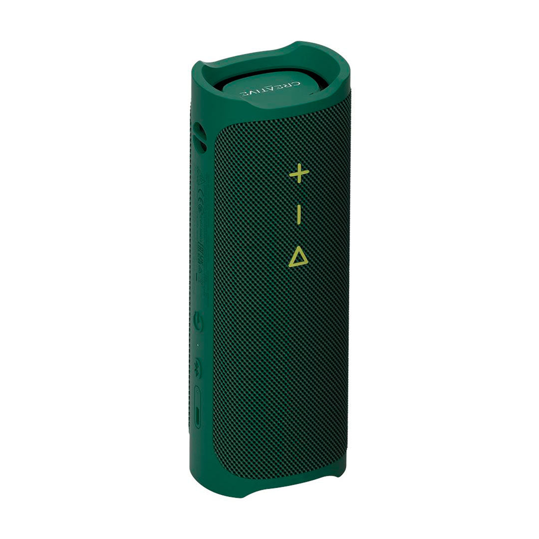 CREATIVE MUVO GO Parlante portátil Bluetooth 20W resistente al agua, Verde, 51MF8405AA002