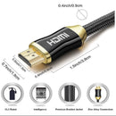 YUS HDMI03-50C Flat HDMI 2.0 Cable 4K x 5m