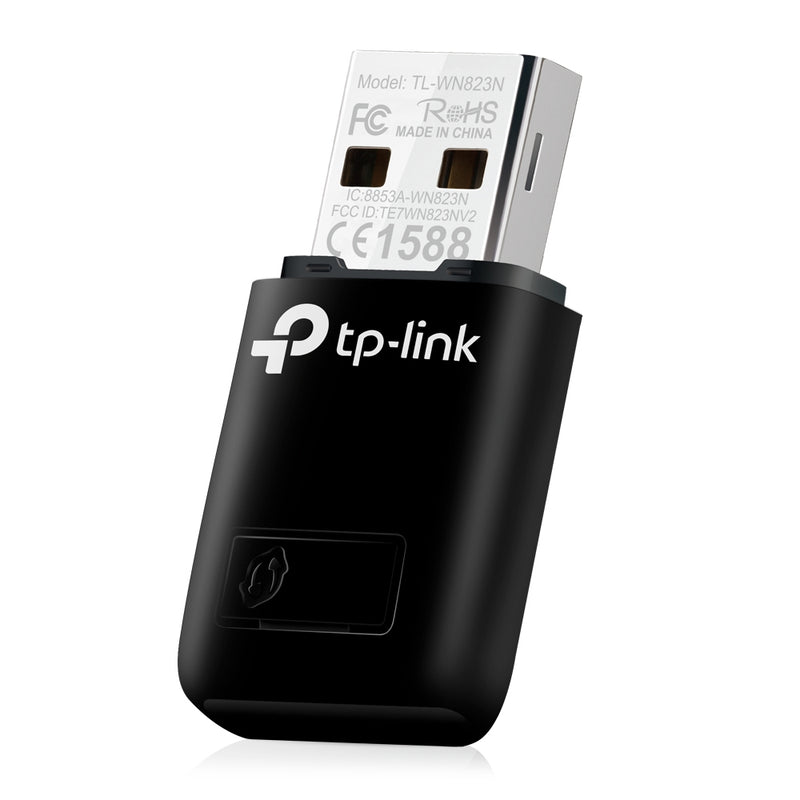 TP-LINK TL-WN823N Mini adaptador USB inalámbrico WIFI 4 2.4GHz 300Mbps