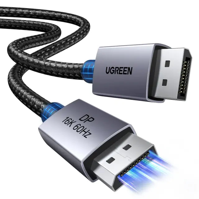 UGREEN 55567 DP131 Cable DisplayPort 16K Macho a Macho 1 m