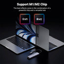 Adaptador UGREEN CM511 60384 6 em 1 USB HUB, HDMI 4K 60Hz, porta PD, USB 3.0