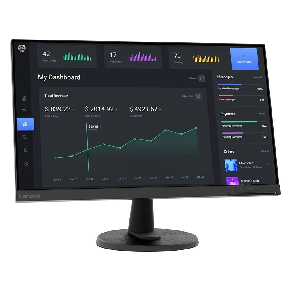 LENOVO 63DCKAR6LA ThinkVision C24-40 Monitor 23.8" FHD VA WLED