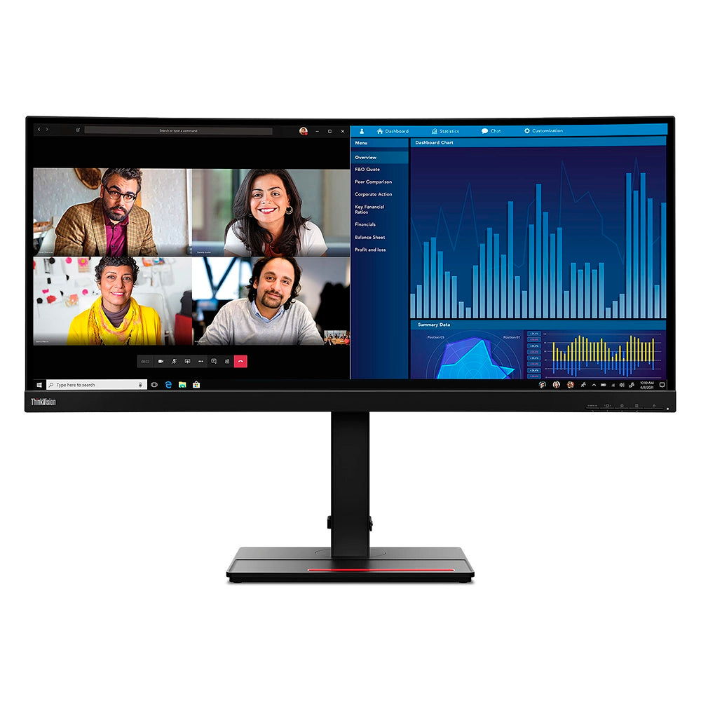 LENOVO 63F2RAR3LA ThinkVision P34w-20 Monitor 34.14" WQHD IPS WLED