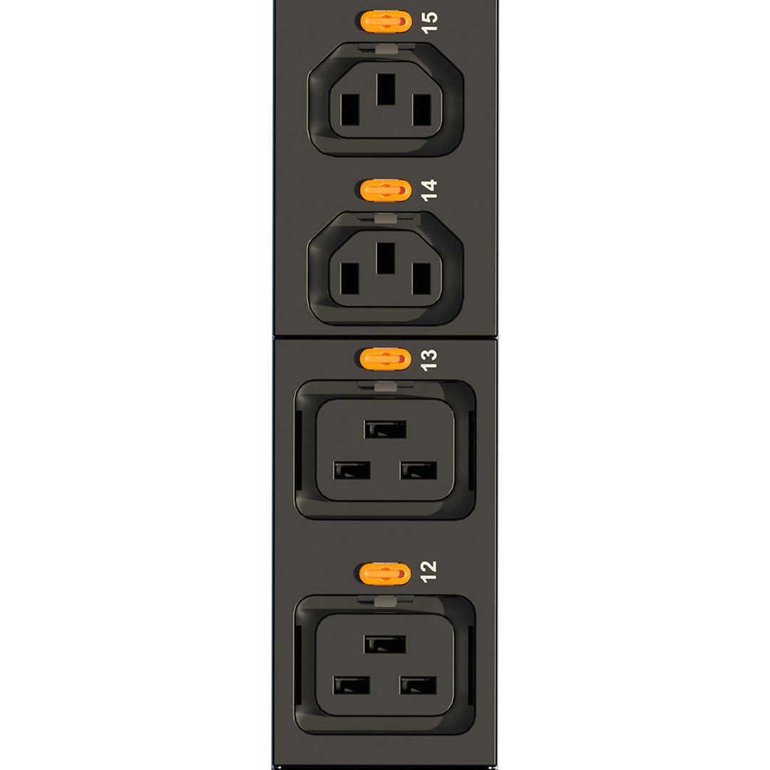 LEGRAND 646105 Unidad PDU Monitoreable 32A Con bloqueo de salidas 230V 7.4Kw 20 C13 + 4 C19