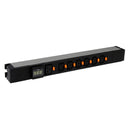 LEGRAND 646845 PDU 19" 1U LCS3 6xC13 + 1xC19 Con Amperimetro