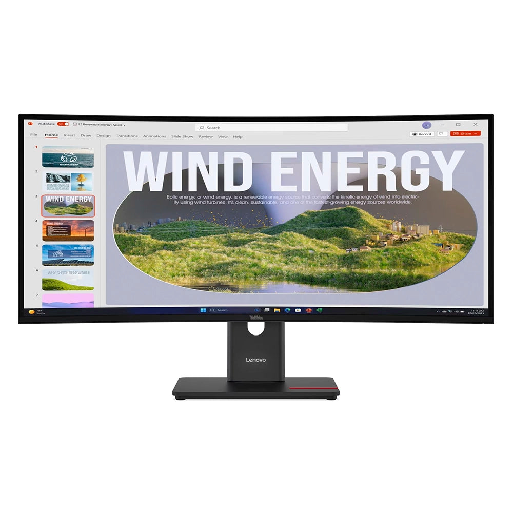 LENOVO 64AEGAR1LA ThinkVision T34WD-40 Monitor 34" WQHD VA WLED