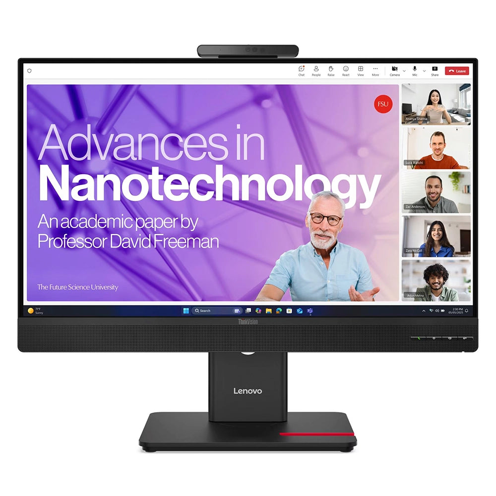 LENOVO ThinkVision T24-4V Monitor Plano 23.8" FHD IPS 1920x1080 WLED 93 DPI 64B6MAR1LA