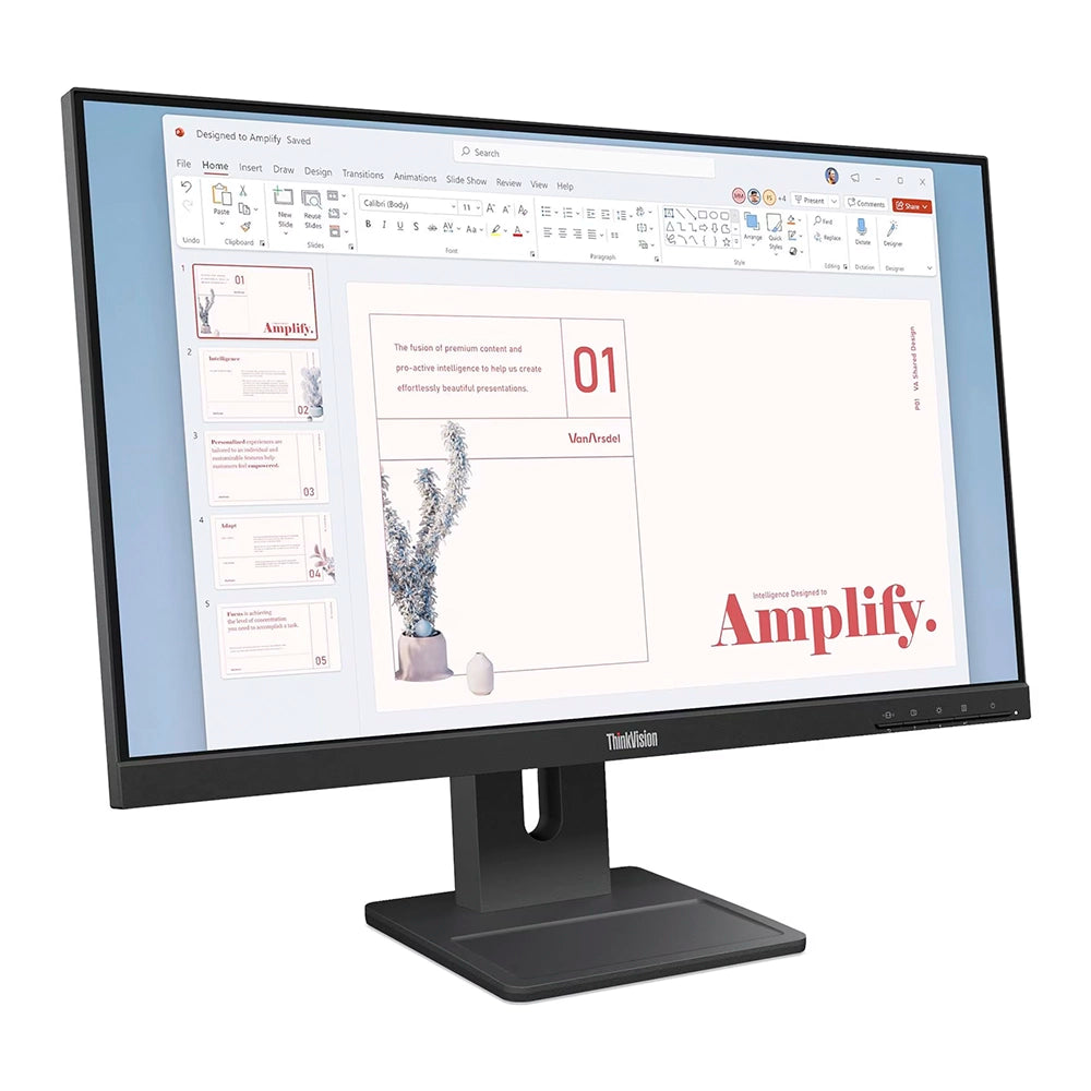 LENOVO ThinkVision E24-40 Monitor Plano 23.8" IPS 1920x1080 WLED 92 DPI 64BAMAR1LA