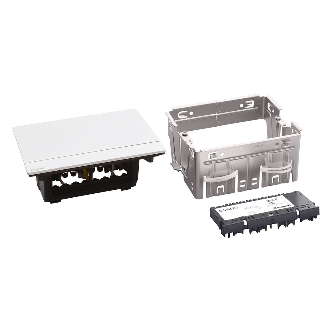 LEGRAND 654803 Incara POP-UP 4 Modulos Mosaic Aluminio